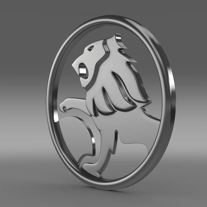 holden logo 3D Model .c4d .max .obj .3ds .fbx .stl .blend 