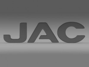 jac logo 3D मॉडल