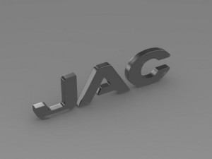 jac logo 3D मॉडल