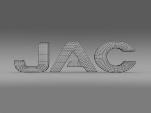 jac logo 3D मॉडल