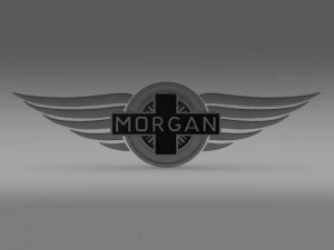morgan logo 3D Model