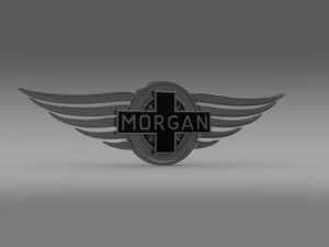 morgan logo 3D Модель