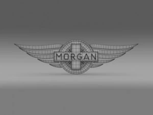 morgan logo 3D Model