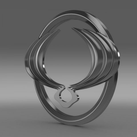ssangyong logo 3D Model .c4d .max .obj .3ds .fbx .stl .blend 