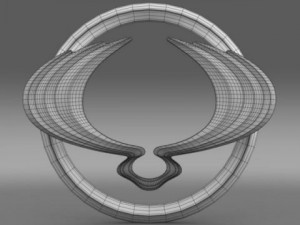ssangyong logo 3D Model