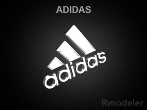 adidas 3d logo 3D Model