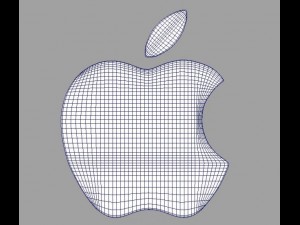 apple 3d logo Modelo 3D