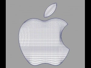 apple 3d logo 3D Model