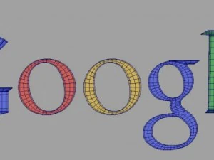 logo 3D di Google Modello 3D