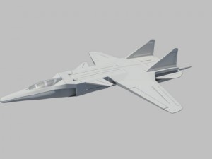 jetfighter2 3Dモデル