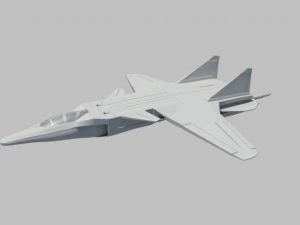 jetfighter2 Modello 3D