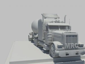 concrete mixer 3D Model