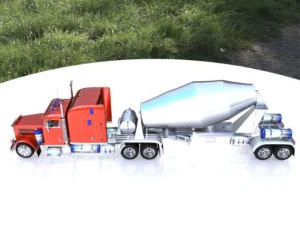concrete mixer 3D Model
