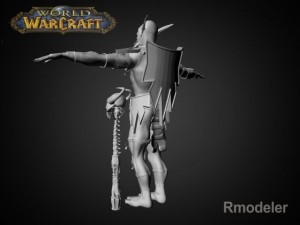 trol shaman iknra 3D Model