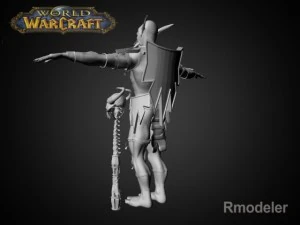 trol shaman iknra 3D Model