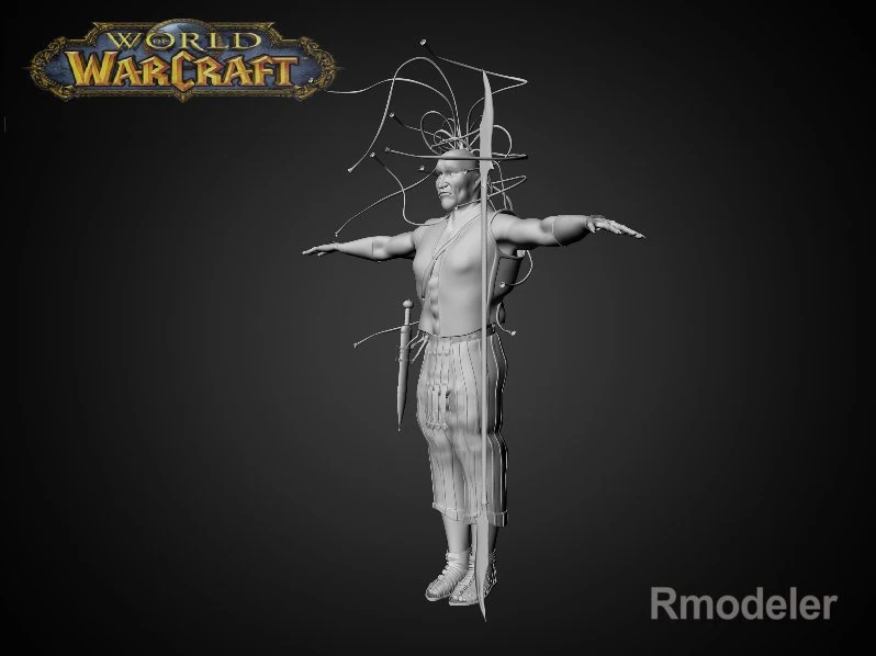 trent izgar 3D Model .c4d .max .obj .3ds .fbx .stl .blend 