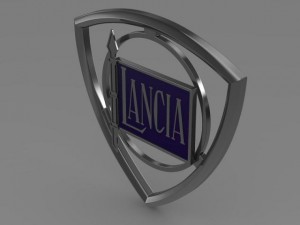 lancia  logo Model 3D