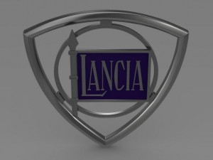lancia  logo Model 3D