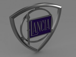lancia  logo Model 3D