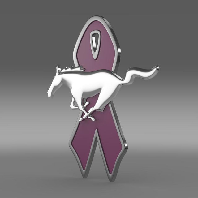 mustang wip 2009 logo 3Dモデル .c4d .max .obj .3ds .fbx .stl .blend 