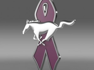 mustang wip 2009 logo 3D Model