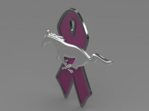 mustang wip 2009 logo 3Dモデル