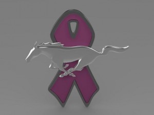 mustang wip 2009 logo 3Dモデル