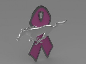 mustang wip 2009 logo 3Dモデル