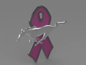 mustang wip 2009 logo 3D Model