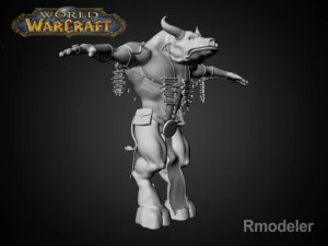 tauren shaman 3D Model