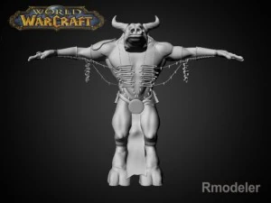 tauren shaman 3D Model