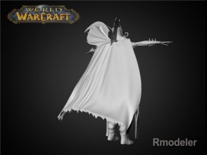 scourge skeleton king 3D 모델
