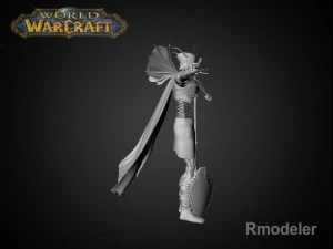 rei esqueleto do flagelo Modelo 3D