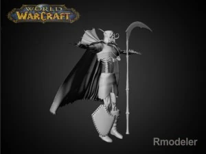 rei esqueleto do flagelo Modelo 3D