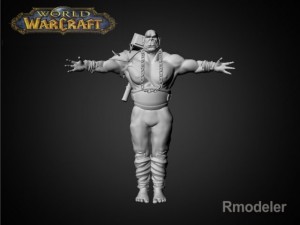 orcwarior trall Modello 3D