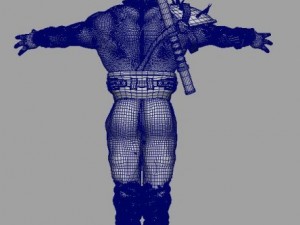 orcwarior trall Modello 3D