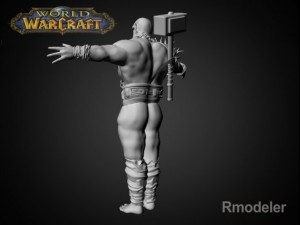 orcwarior trall Modello 3D