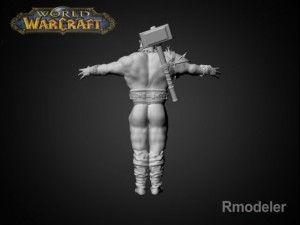 orcwarior trall Modello 3D