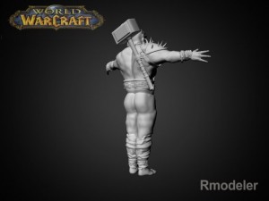 orcwarior trall Modello 3D