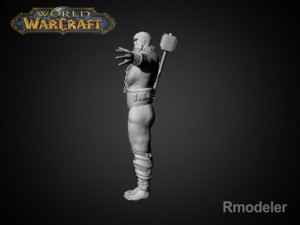 orcwarior trall Modello 3D