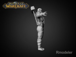 orcwarior trall Modello 3D