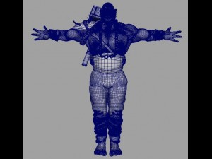 orcwarior trall Modello 3D