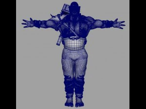 orcwarior trall 3D Model