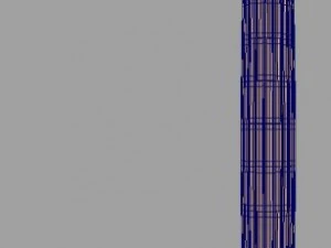 columna del templo j&oacute;nico griego Modelo 3D