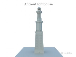 lighthouse 3D 모델