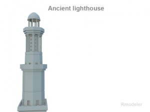 lighthouse 3D 모델