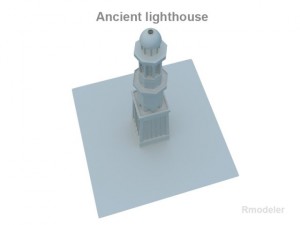 lighthouse 3D 모델