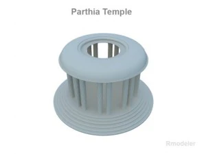 parthia temple 3D Model
