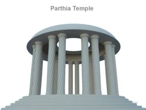 parthia temple 3D Model