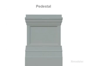 pedestal 3D Model